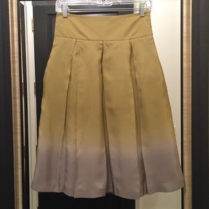 Pleated skirt with pockets